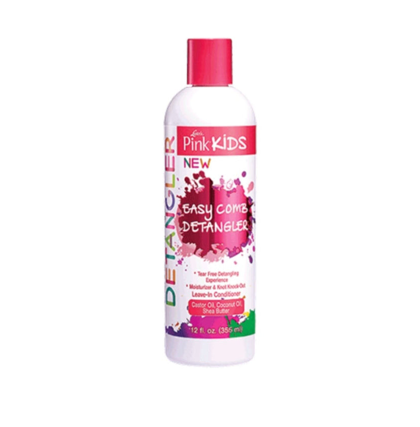 Pink Kids Easy Comb Detangler