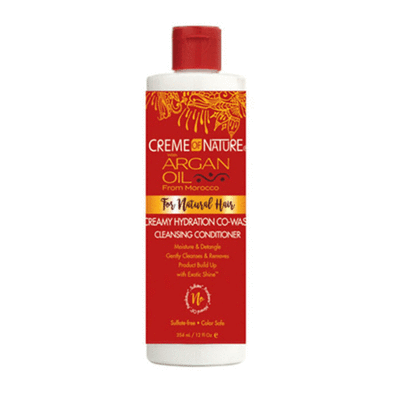 Creme of Nature Argan Oil Creamy Hydration Co-Wash Cleansing Conditioner