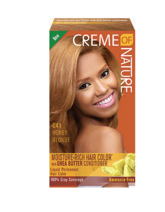 Creme of Nature Shea Butter Dye Colour Honey Blonde C41