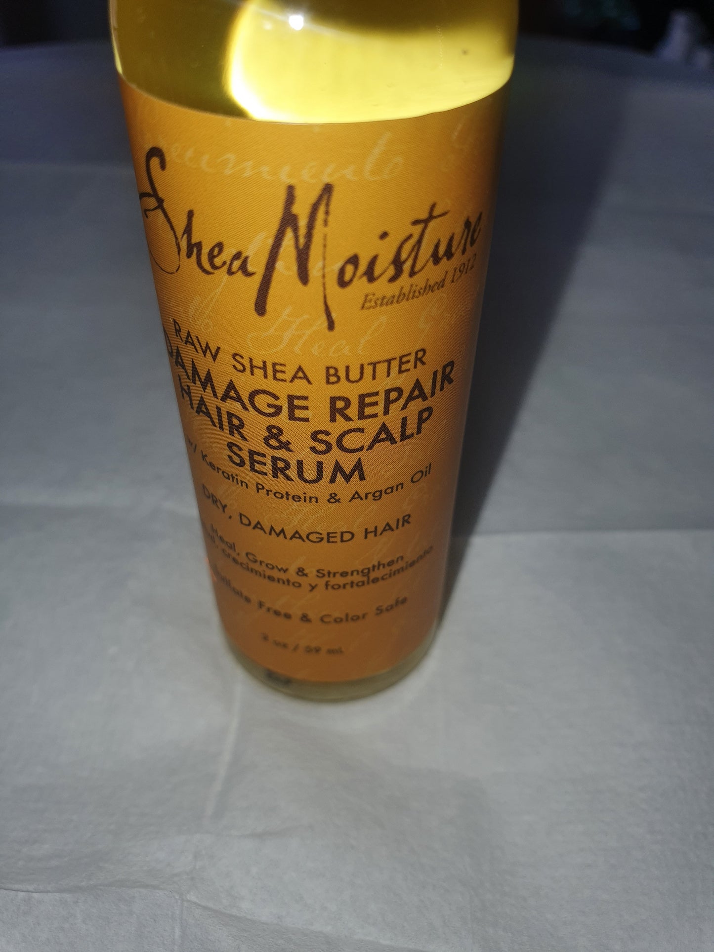 Shea moisture, damage repair hair and scalp serum