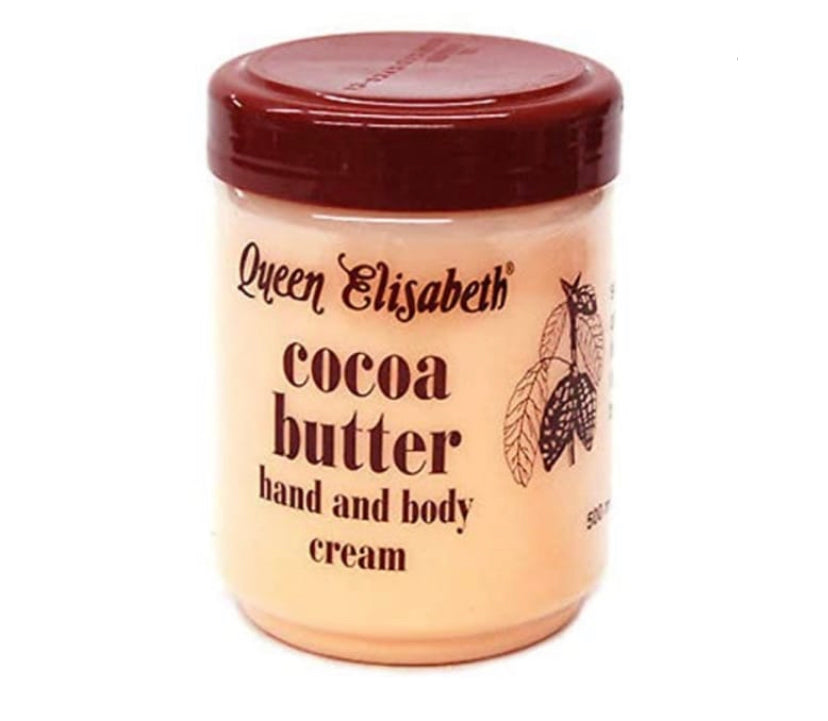 Queen Elisabeth Cocoa Butter Hand and Body Cream