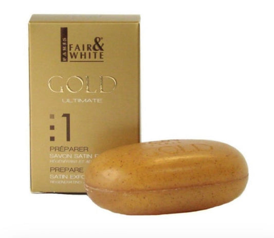 Fair & White Gold Ultimate Prepare Satin Exfoliating Soap