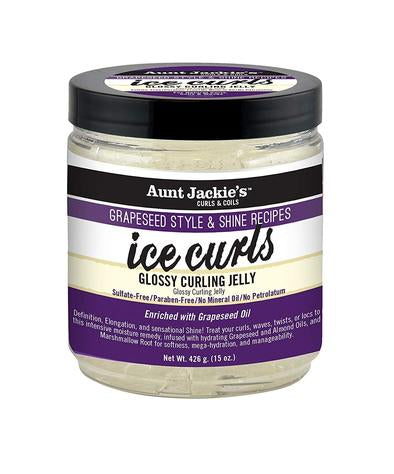 Aunt Jackies Grapeseed Style and Shine Ice Curls Glossy Curling Jelly