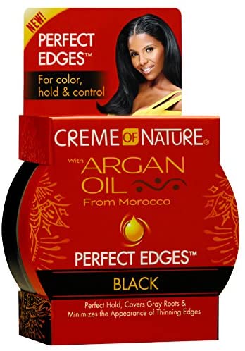 Creme of Nature Argan Oil Perfect Edges Edge Control Gel Black