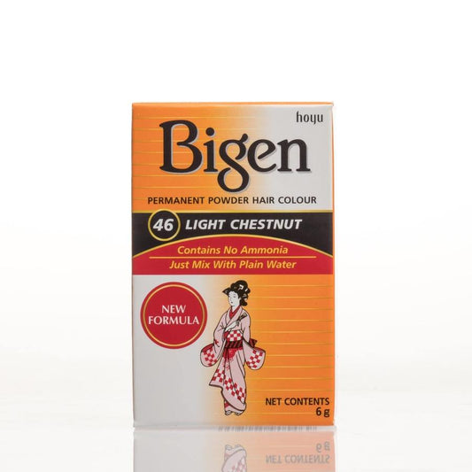 Bigen Permanent Powder Hair Colour 46 Light Chestnut