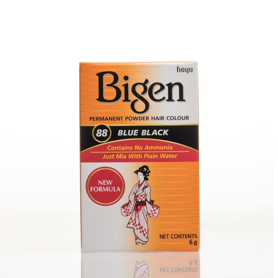 Bigen Permanent Powder Hair Colour 88 Blue Black