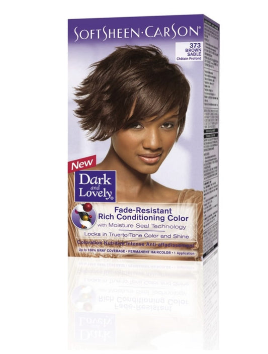 Dark and Lovely Dye Colour Brown Sable 373