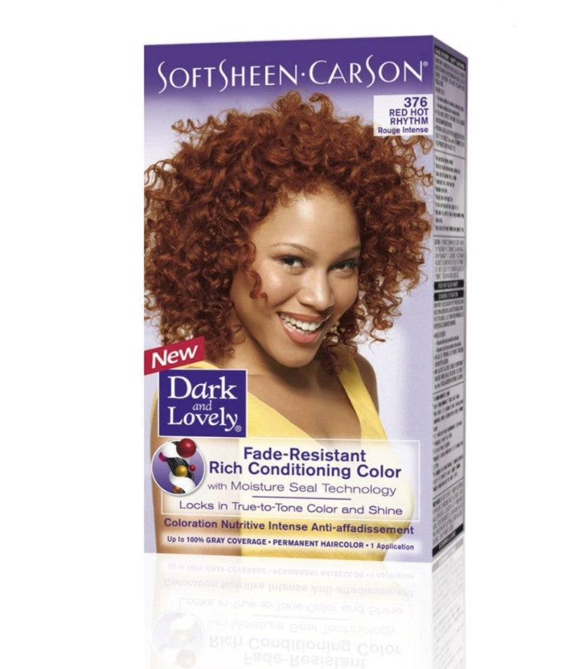 Dark and Lovely Dye Colour Red Hot Rhythm 376