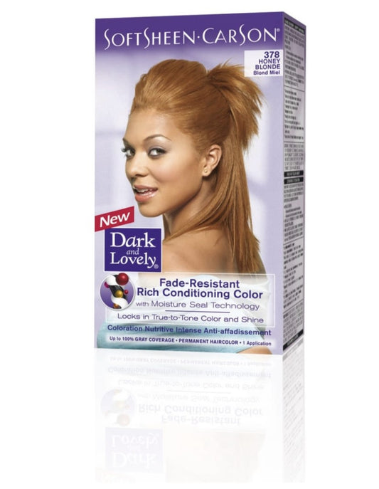 Dark and Lovely Dye Colour Honey Blonde 378