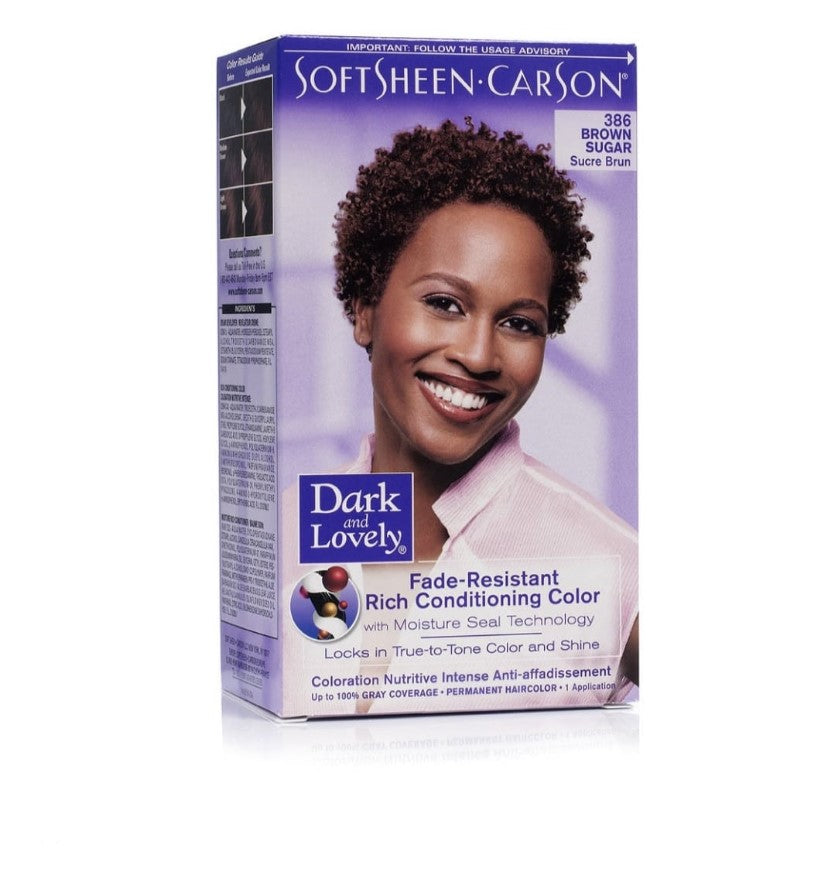 Dark and Lovely Dye Colour Brown Sugar 386