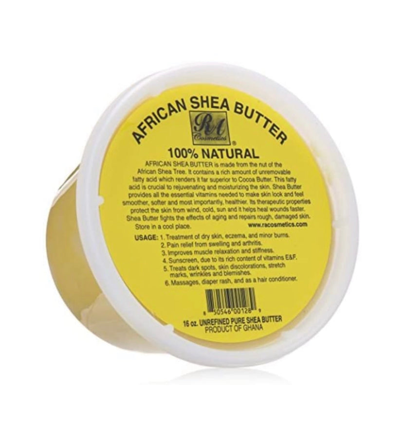 RA Cosmetics African 100% Pure Shea Butter 10oz